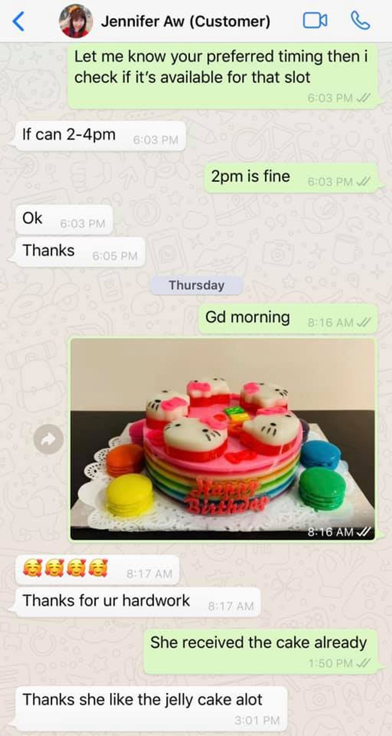 Jelly B - SUM SUM Birthday Cake