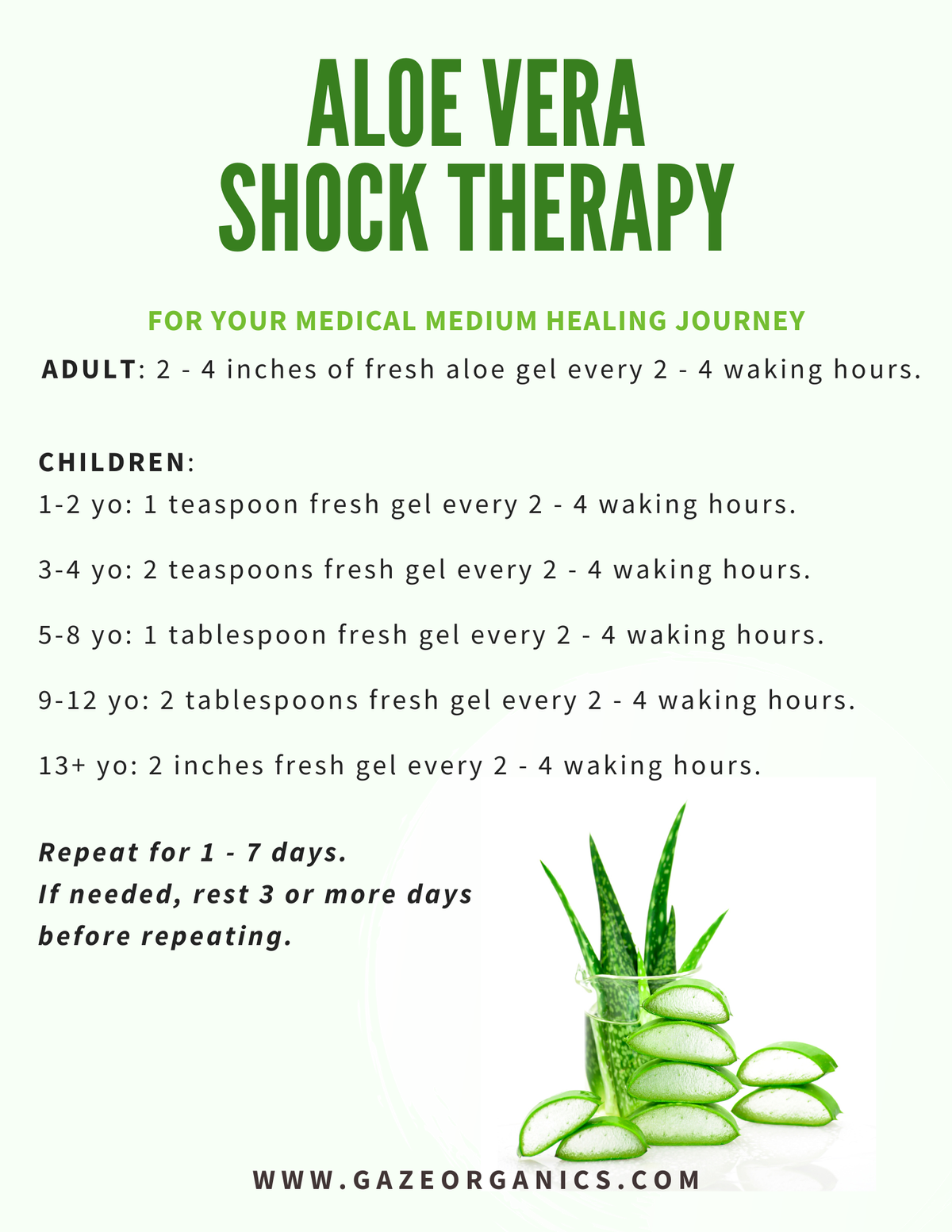 Aloe Vera Shock Therapy