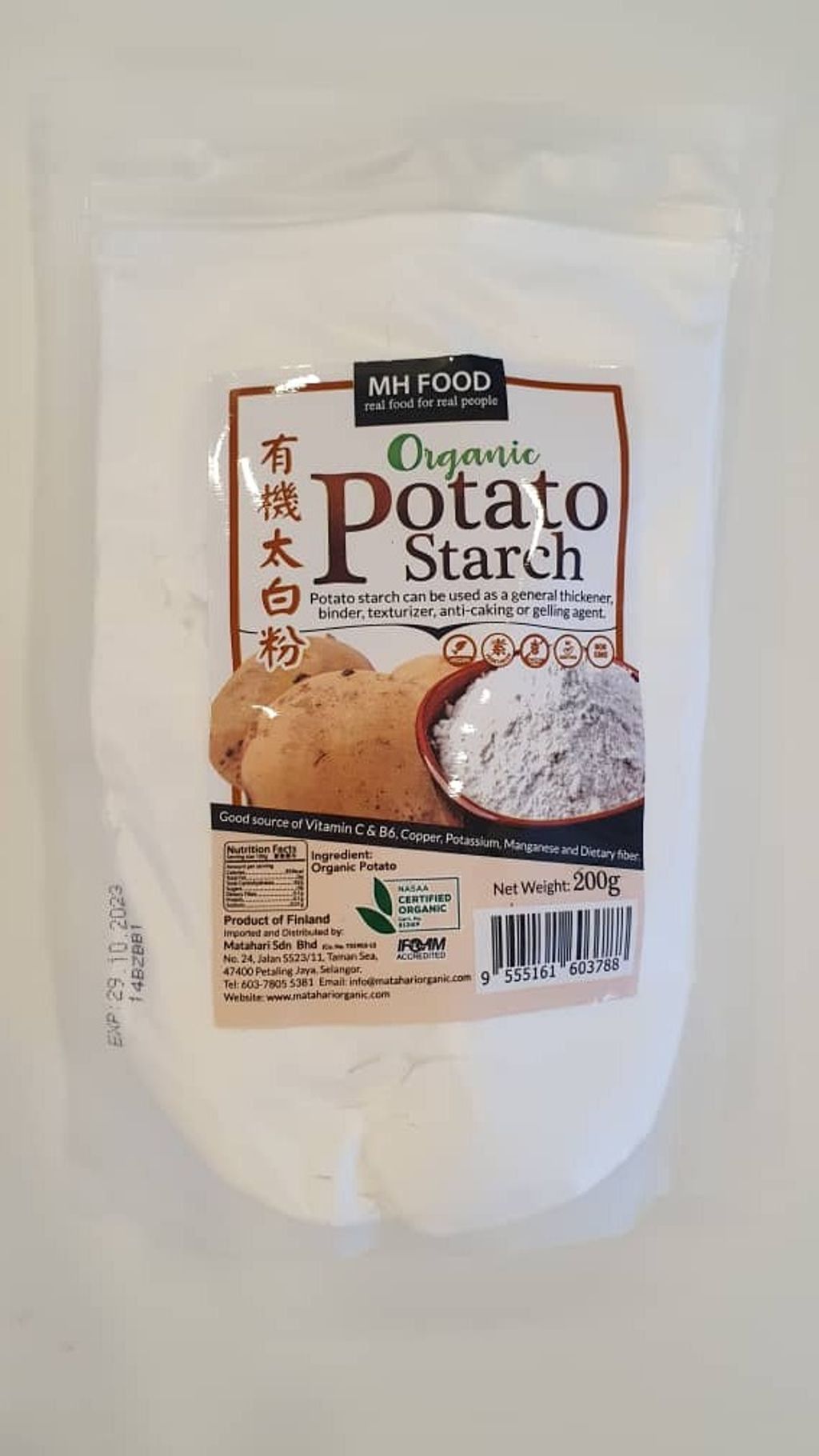 Organic Potato Starch