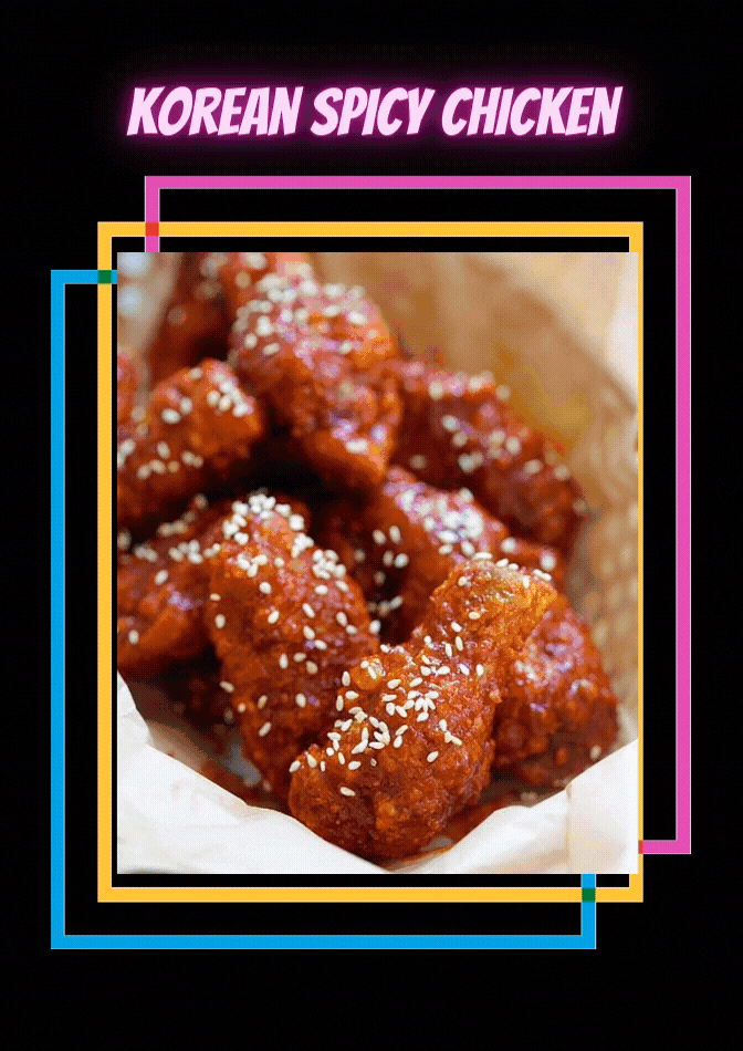 Weightlifting Fairy Kim Bok Joo's Favourite Spicy Chicken.