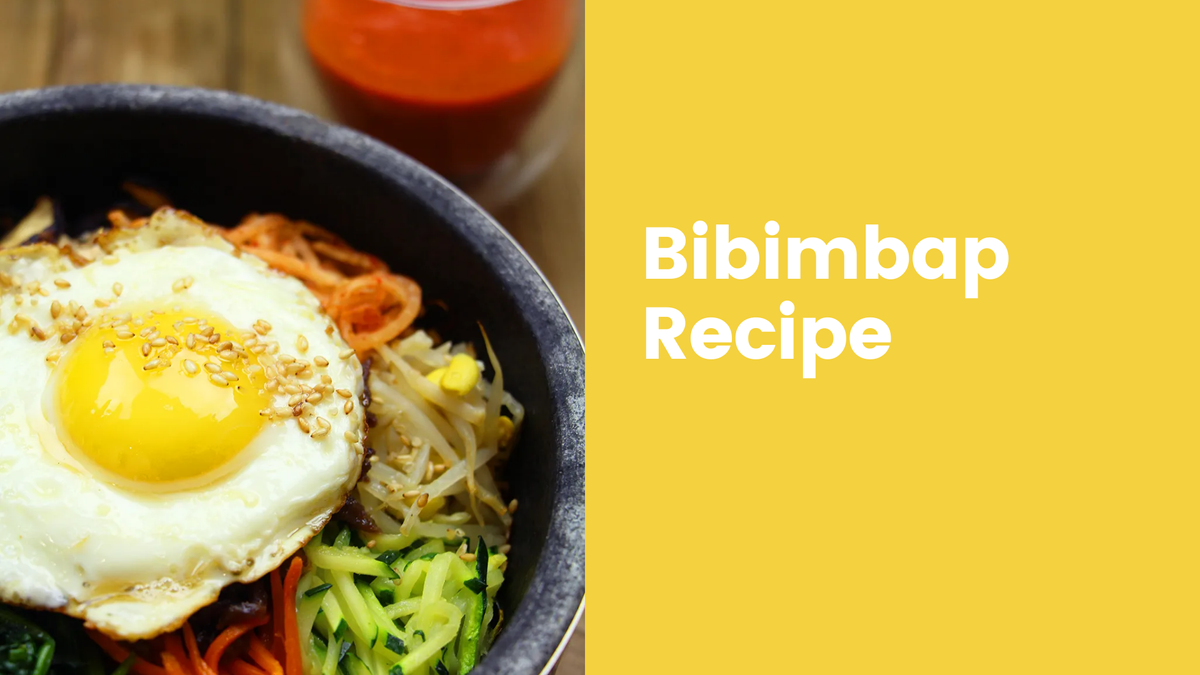 Bibimbap Recipe (Easy)