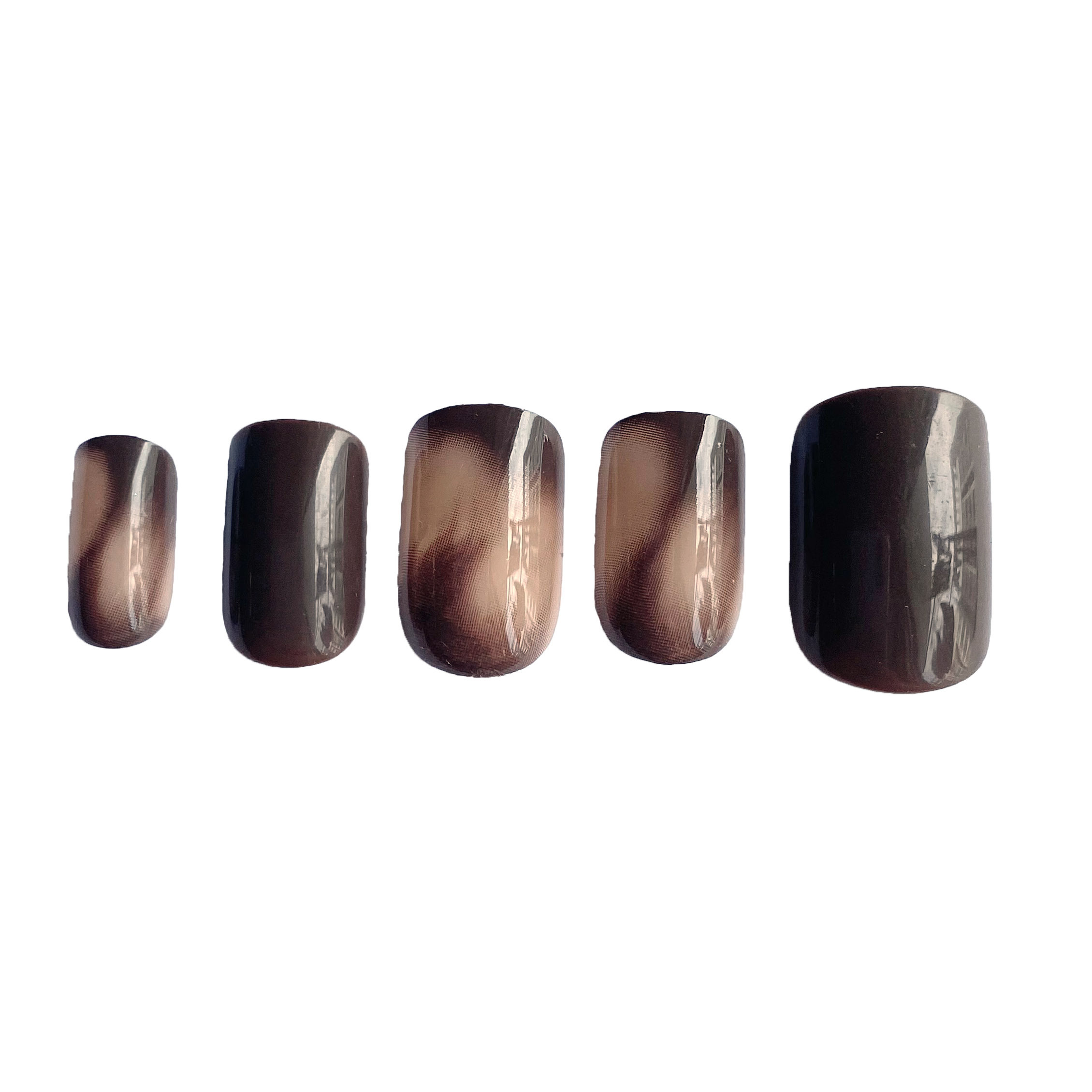 D-002 Umber Love - Marble Press-on Manicure.jpg