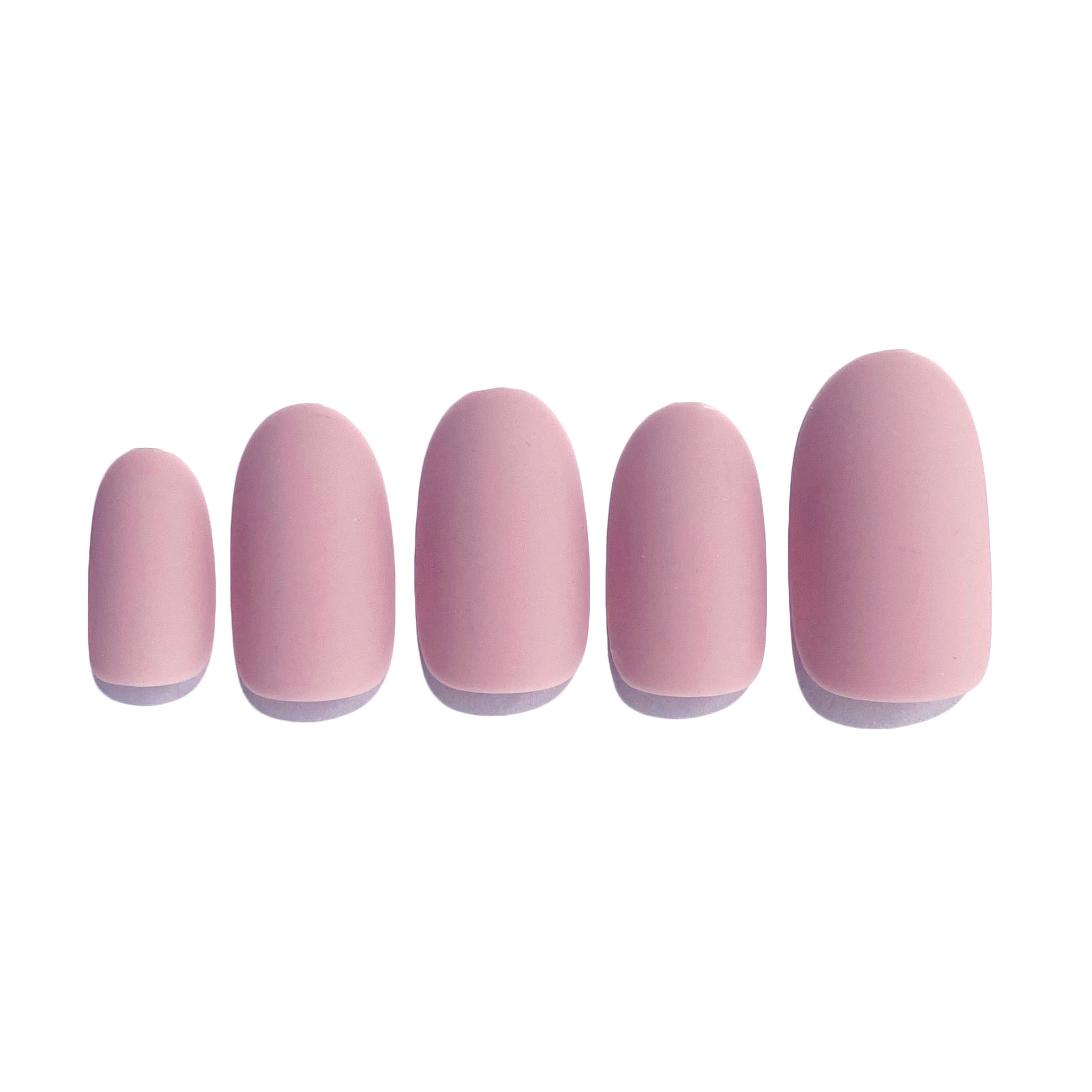 C-005 Sweet Memory - Pink Solid Color Press-on Manicure.jpg