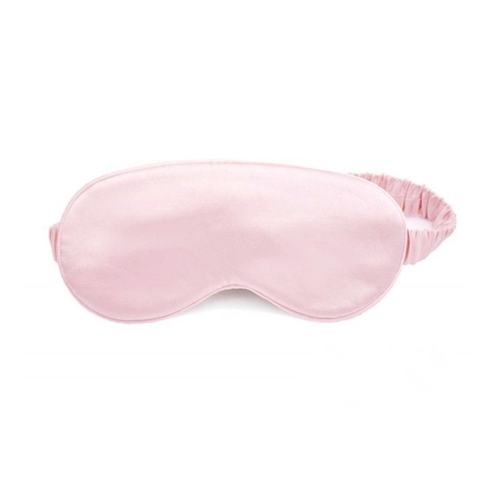 Blush Pink Silk Eye Mask silkrush