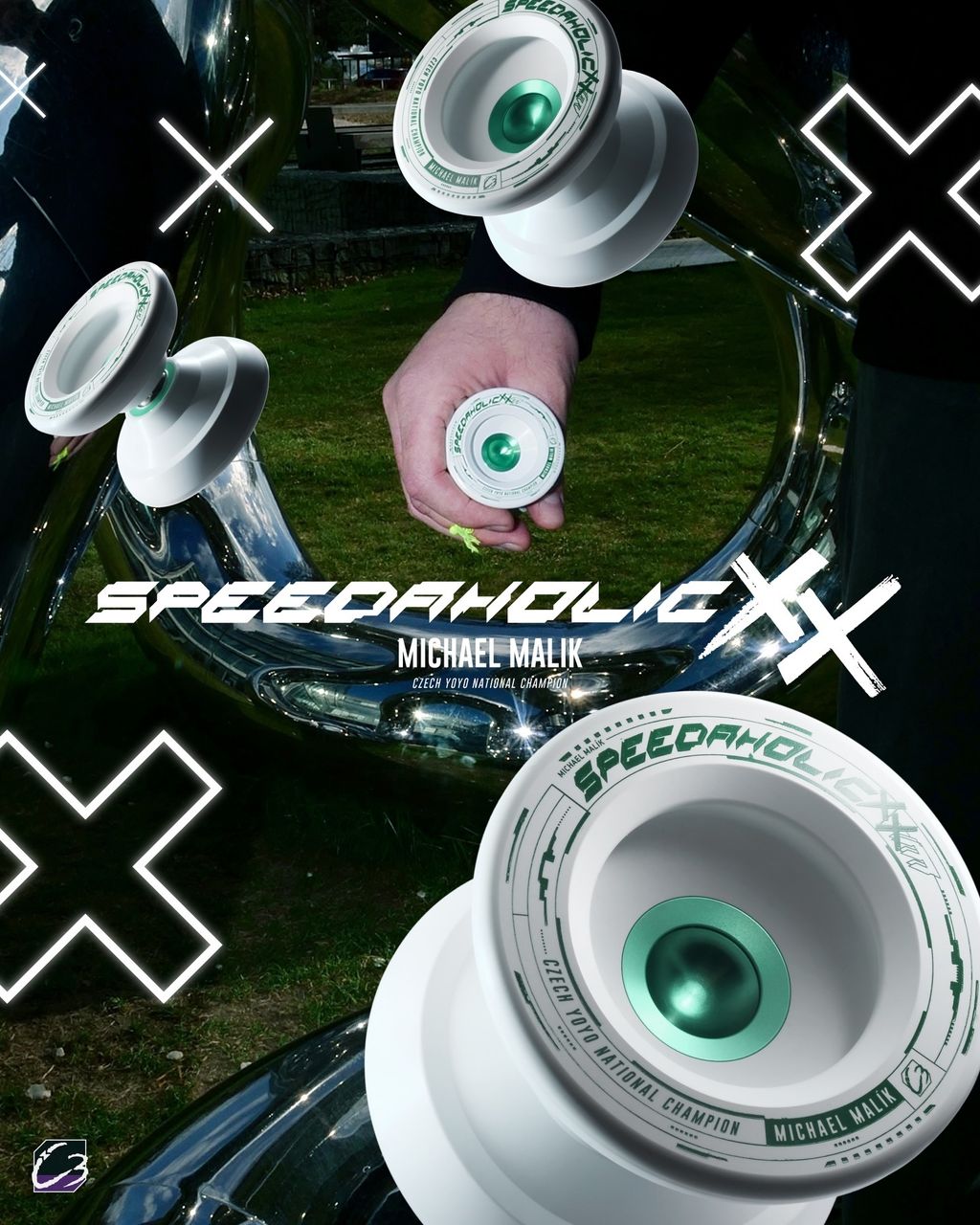 Speedaholic XX 2025｜C3yoyodesign｜CNC加工PC蝶翼型溜溜球– 小宇宙