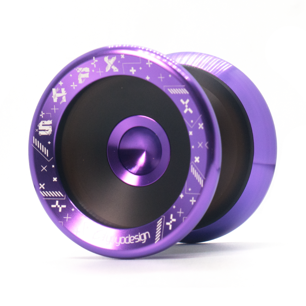 C3yoyodesign_Speedaholic FX_Black Purple_頂指溜溜球