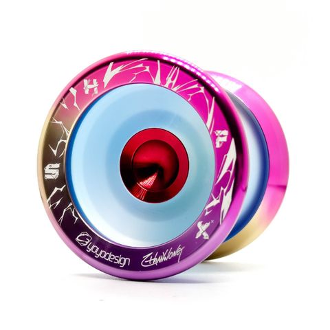 c3yoyodesigd_speedaholic_fx_lightblue_purple_yellow_頂指溜溜球