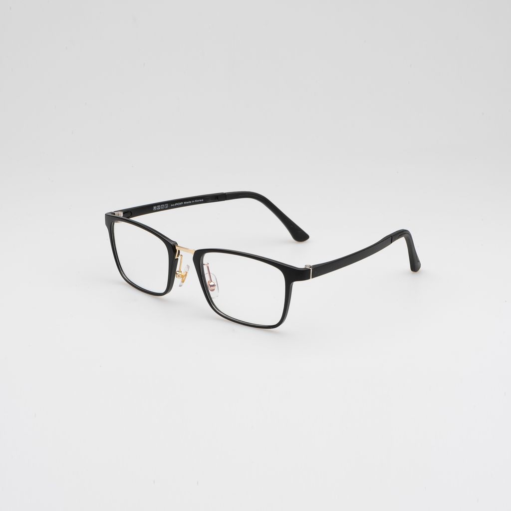 紳士霧面黑方框前掛眼鏡oh0005 圈圈眼鏡 Oo Eyewear