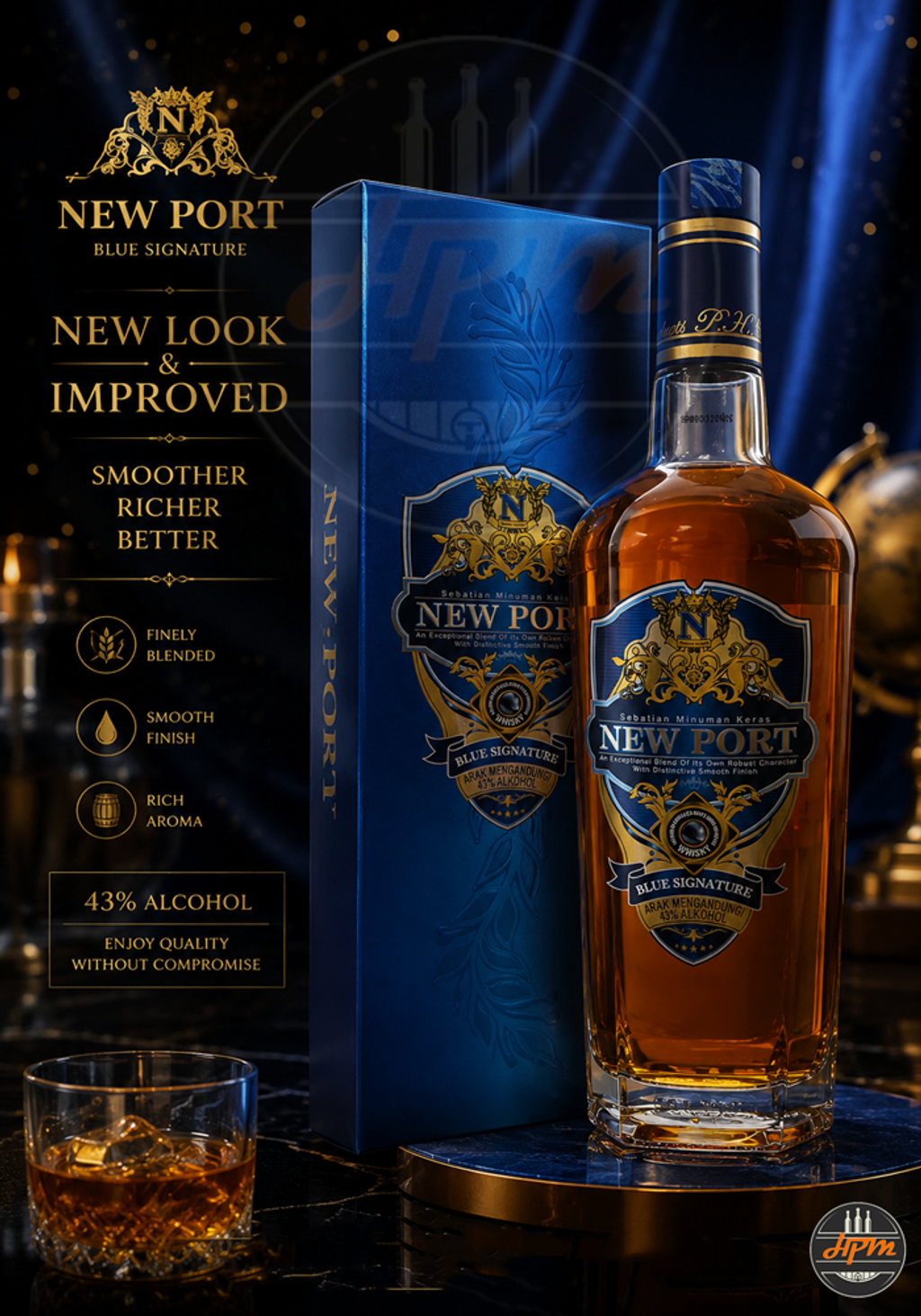 new port blue signature 