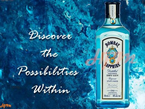 bombay sapphire gin ad