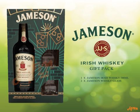 JAMESON GIFT PACK WITH GLASS AD 1