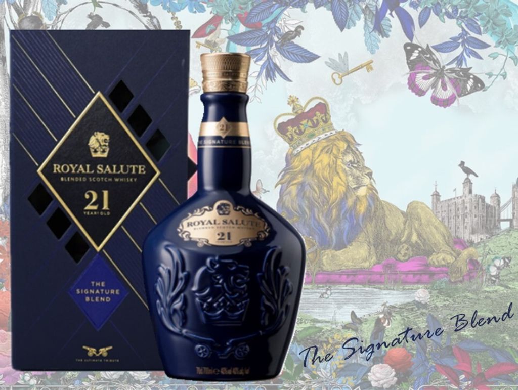 Royal salute 21 yr the signature blend ad