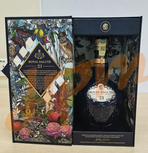 royal salute 21 signature blend in box