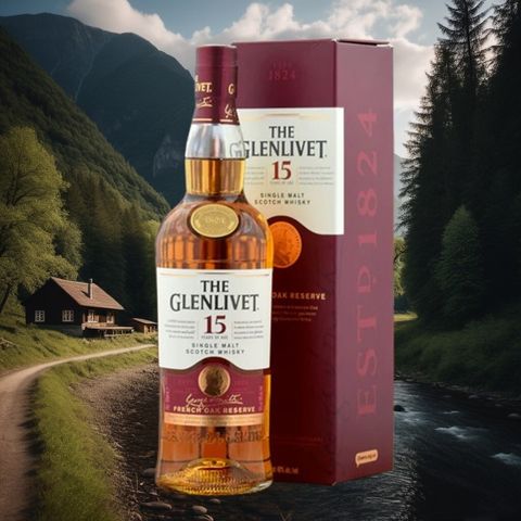 Glenlivet 15 year old ad