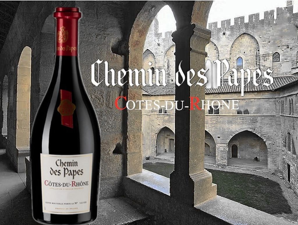chemin des papes cotes du rhone