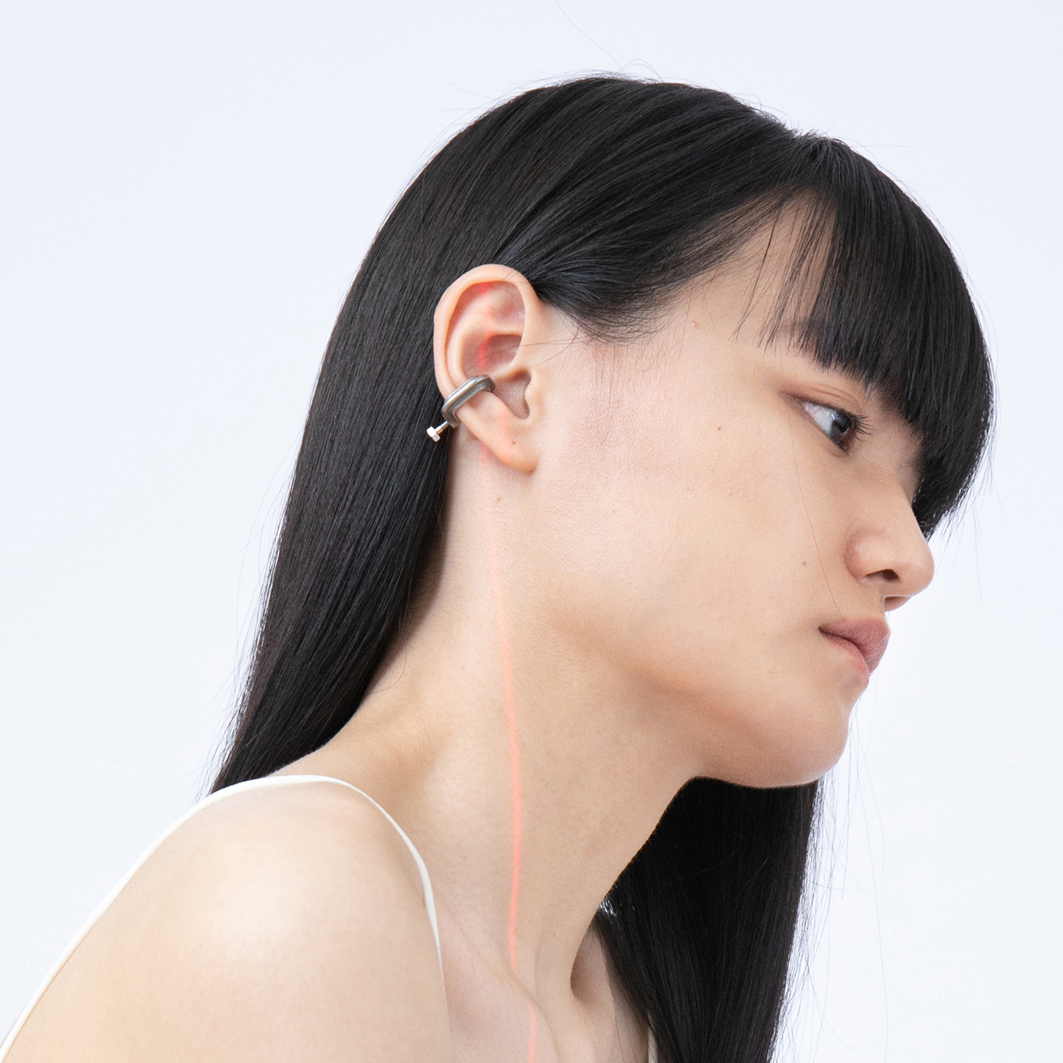Clamp Ear Cuff｜CL-EC01｜Matte Steel – DRILLING LAB