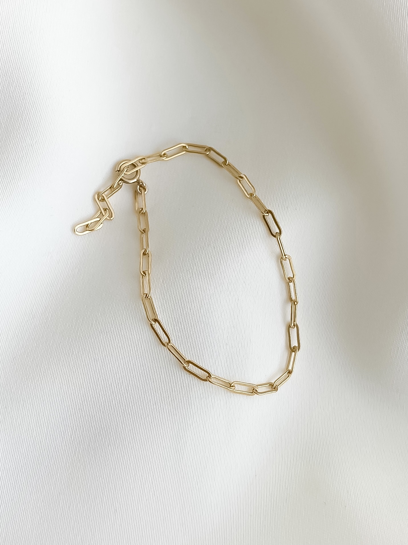 Gold Chain Bracelet 14kgf 注金細鏈條手鏈