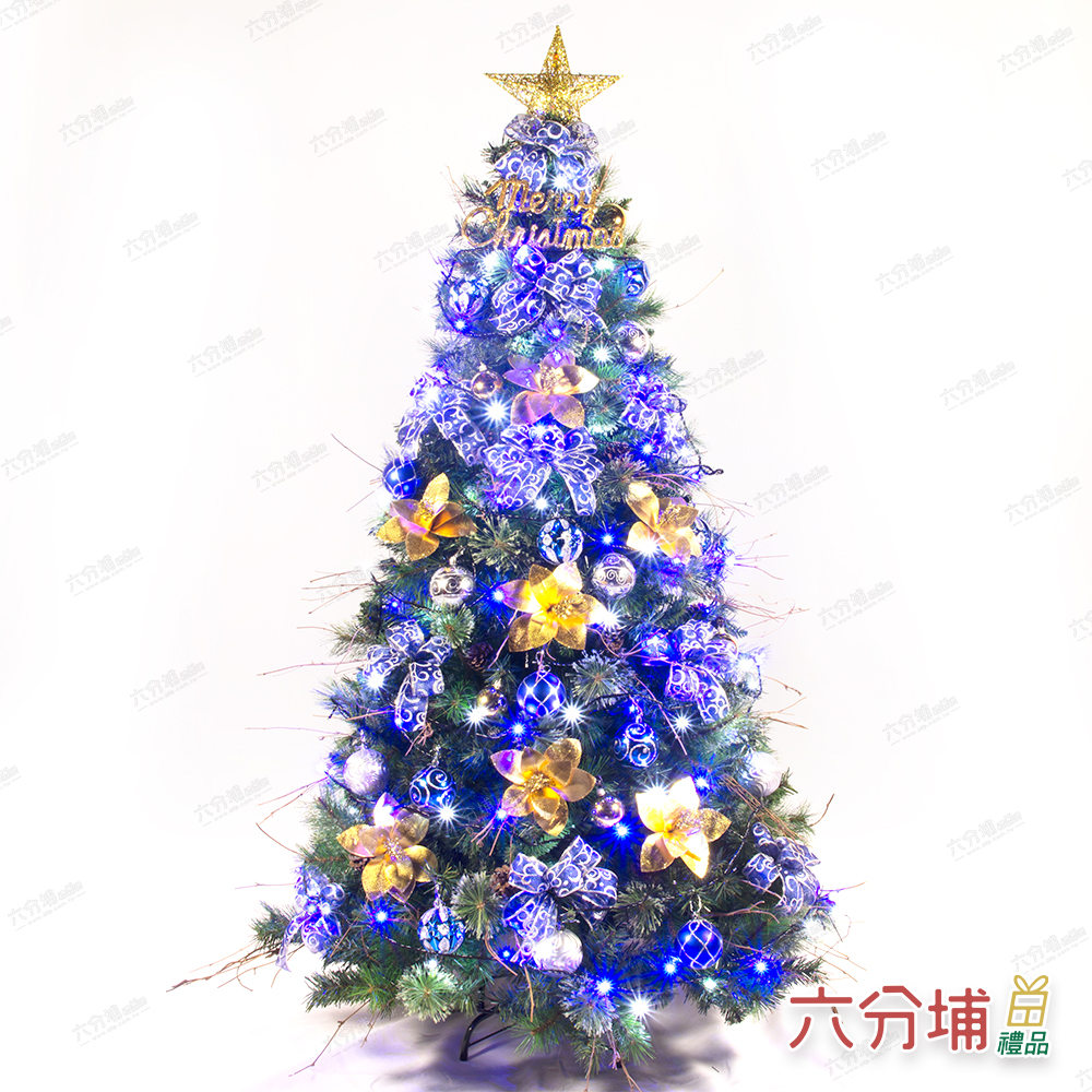 枯枝松針藍金3-L