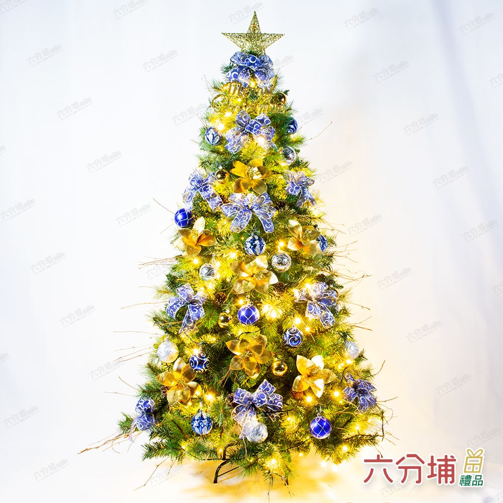 枯枝松針藍金2-L