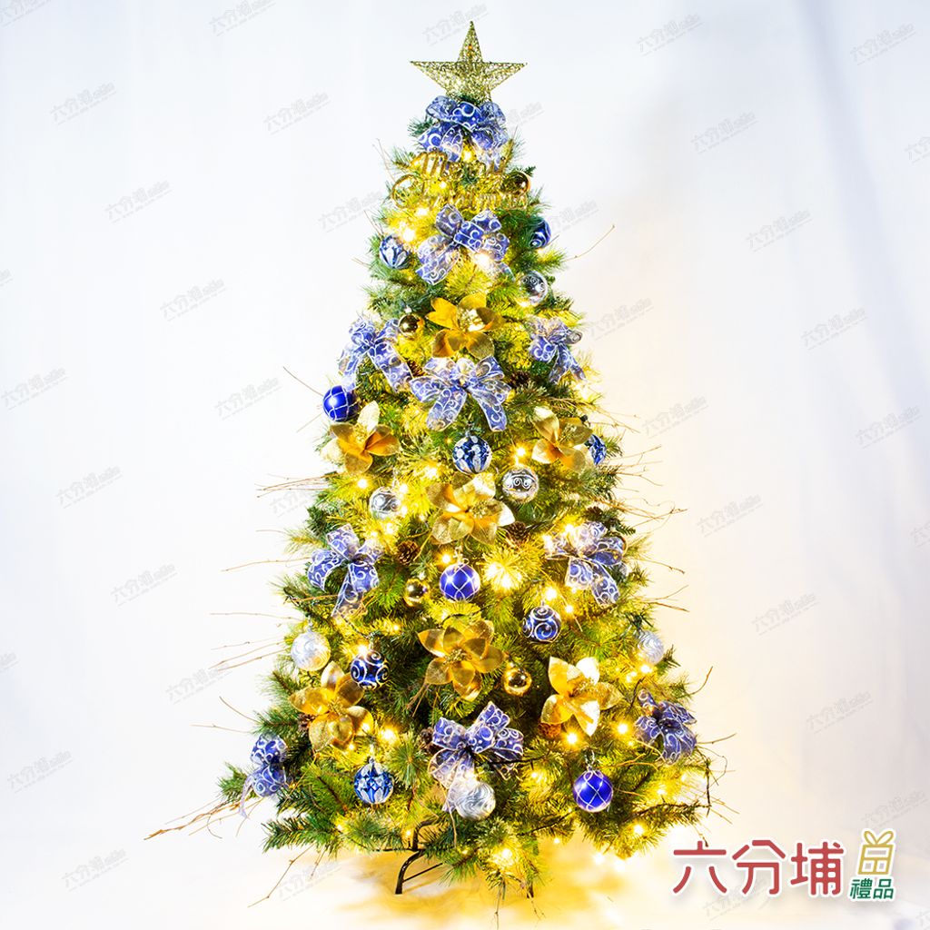 枯枝松針藍金2-L