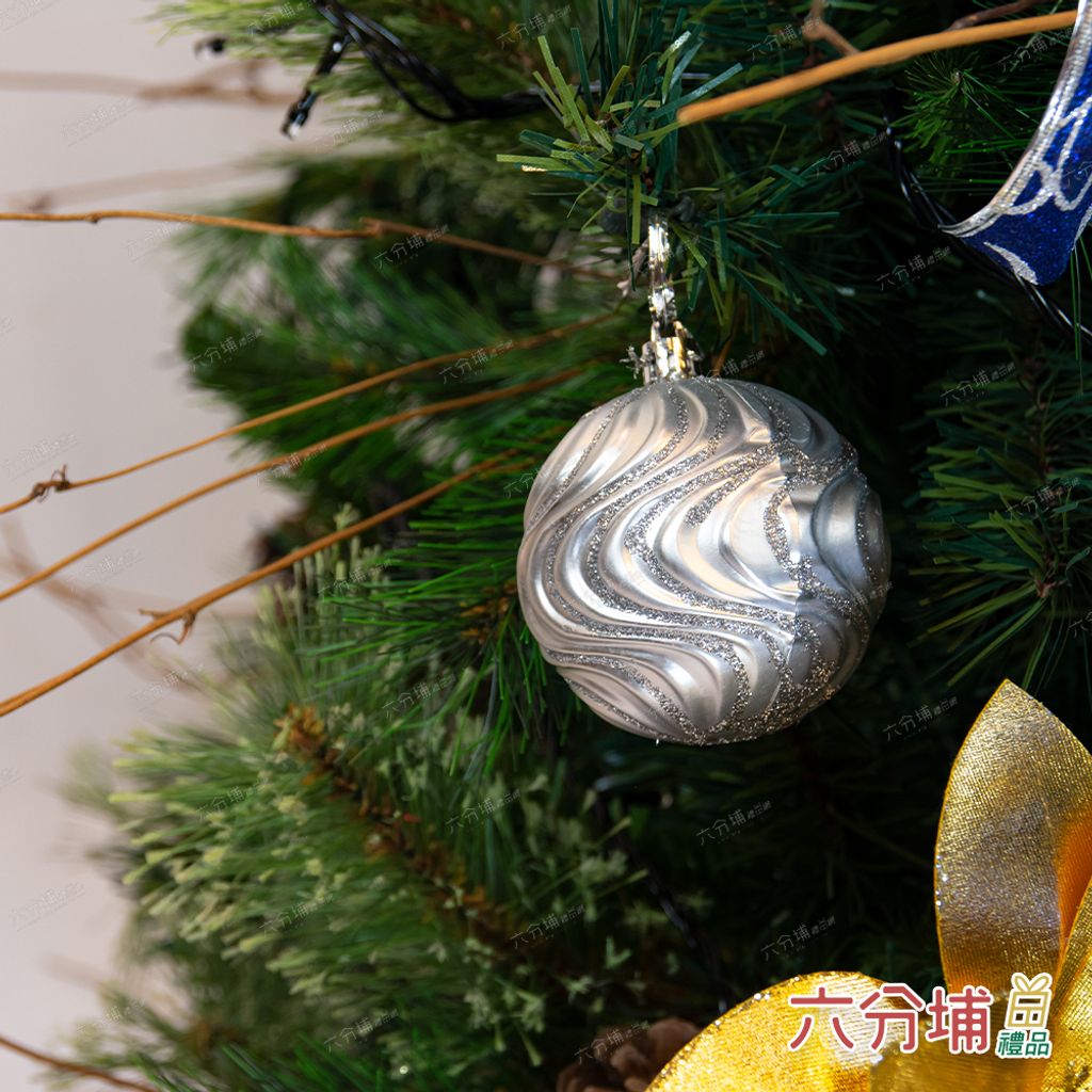 枯枝松針藍金-細部2-L