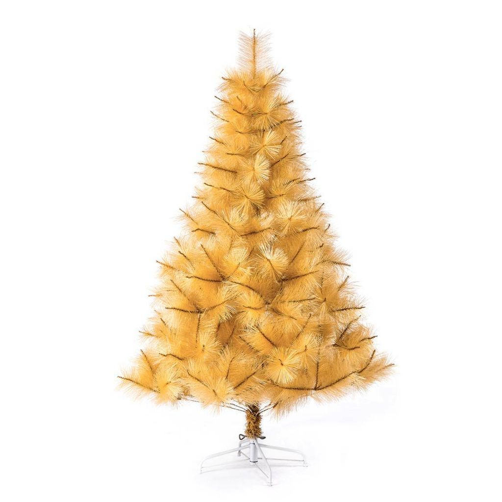 Web use Pine needle Xmas tree  - Gold
