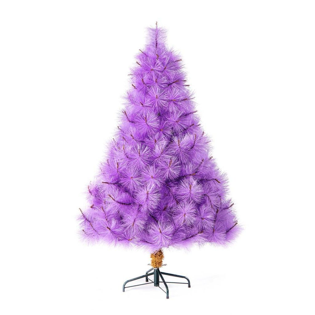 Web use Pine needle Xmas tree  - Purple
