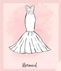 Bentuk Potongan Kain Baju Pengantin