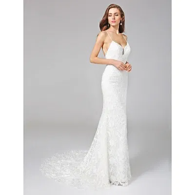 column wedding skirt