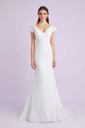 trumpet wedding dress