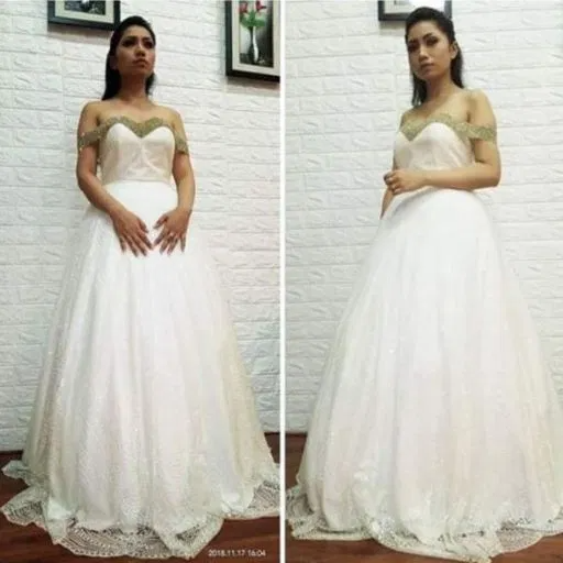 pincess wedding dress