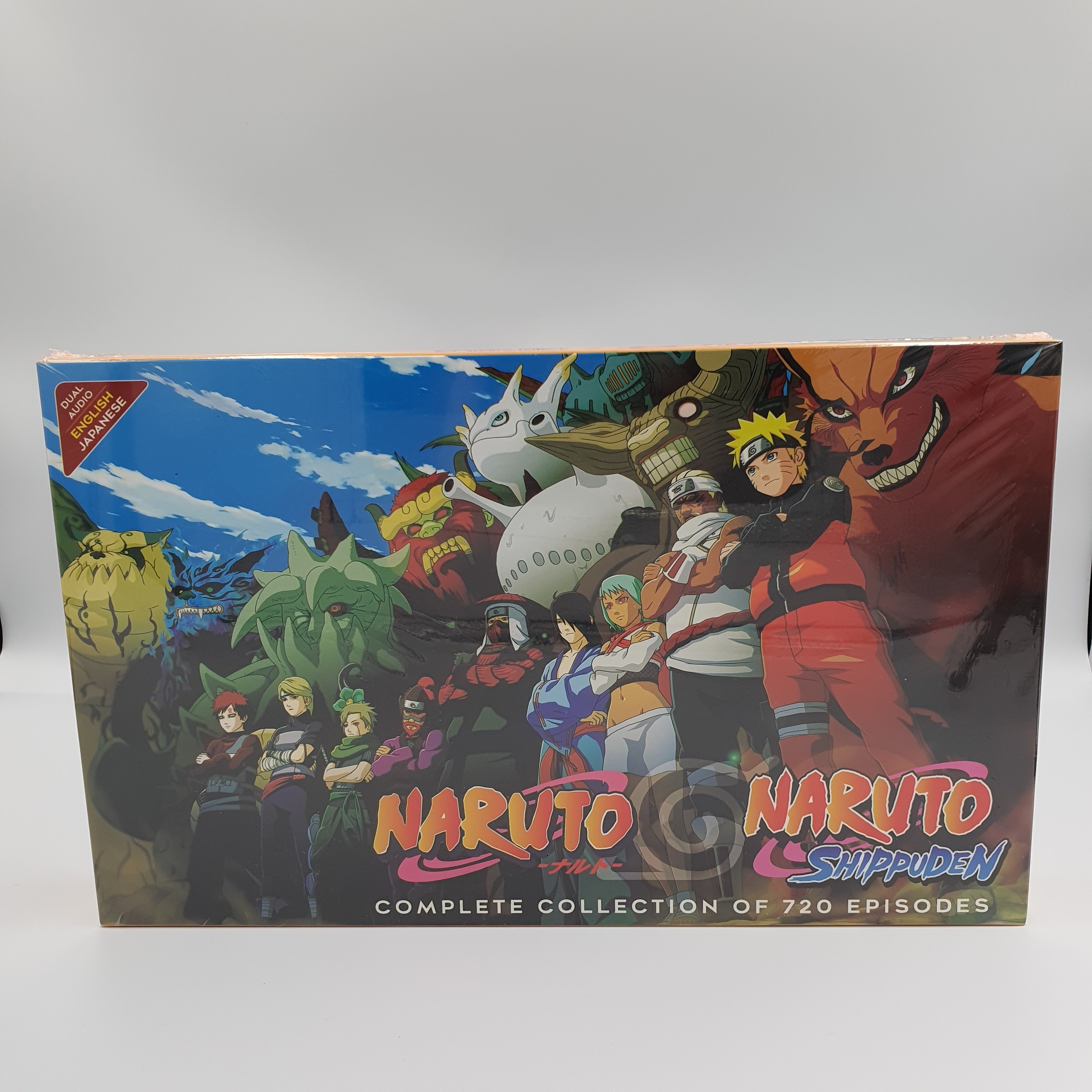 naruto complete series english dubbed dvd