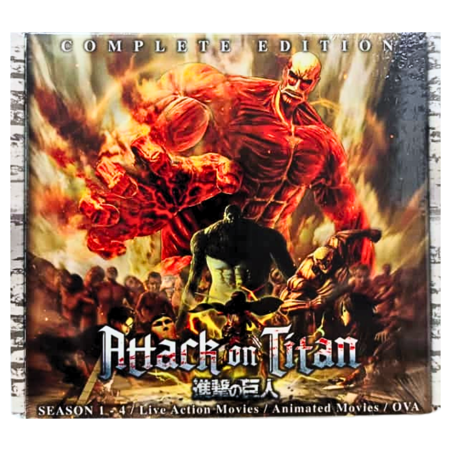 美品 ALL ABOUT SNK DVDセット DISC 1・2 DVD Attack on Titan Season 1-4 + 2 Movie + 8 OVA – Supplier Man