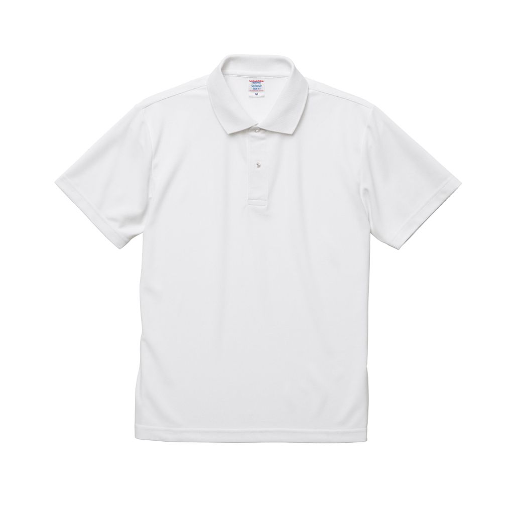 吸濕排汗POLO衫-001白色
