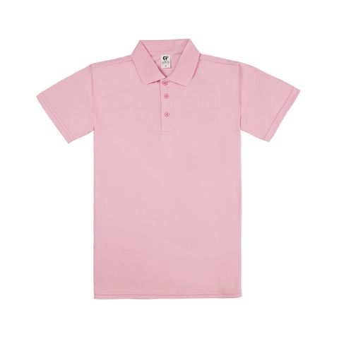 涼感排汗運動POLO衫(粉紅色)