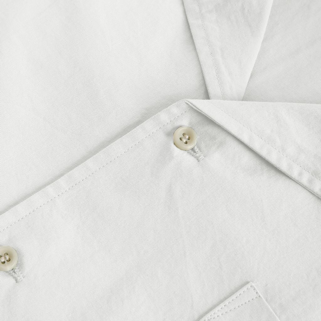 寬版五分袖襯衫-細節2