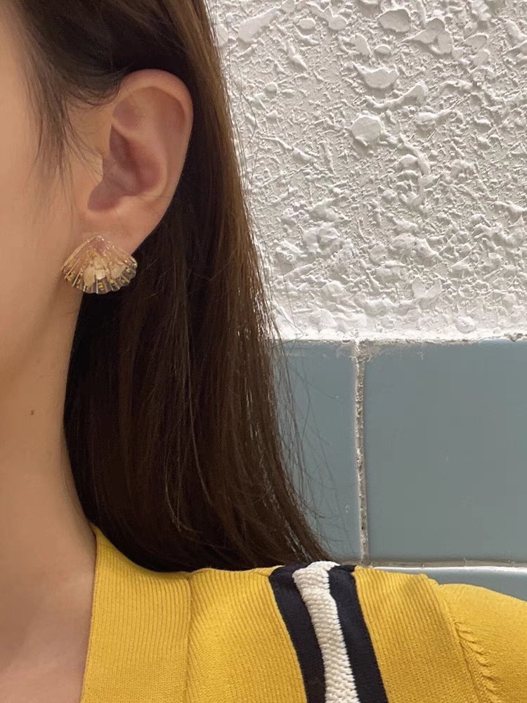 Himawari Earrings ヒマワリ  Handmade in Malaysia  Dainty Jewellery  Aurelia  Atelier