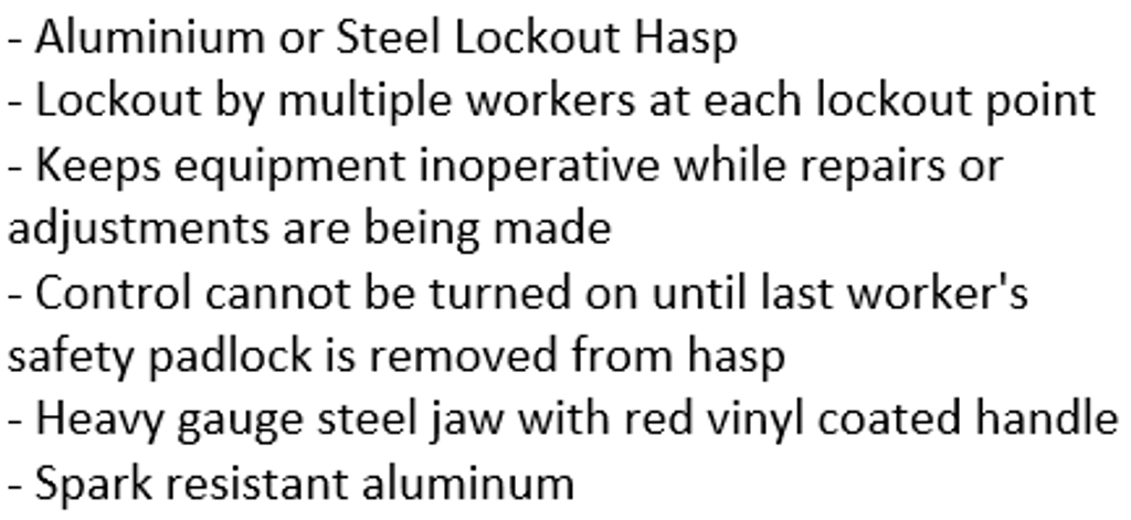 Hasp - 1