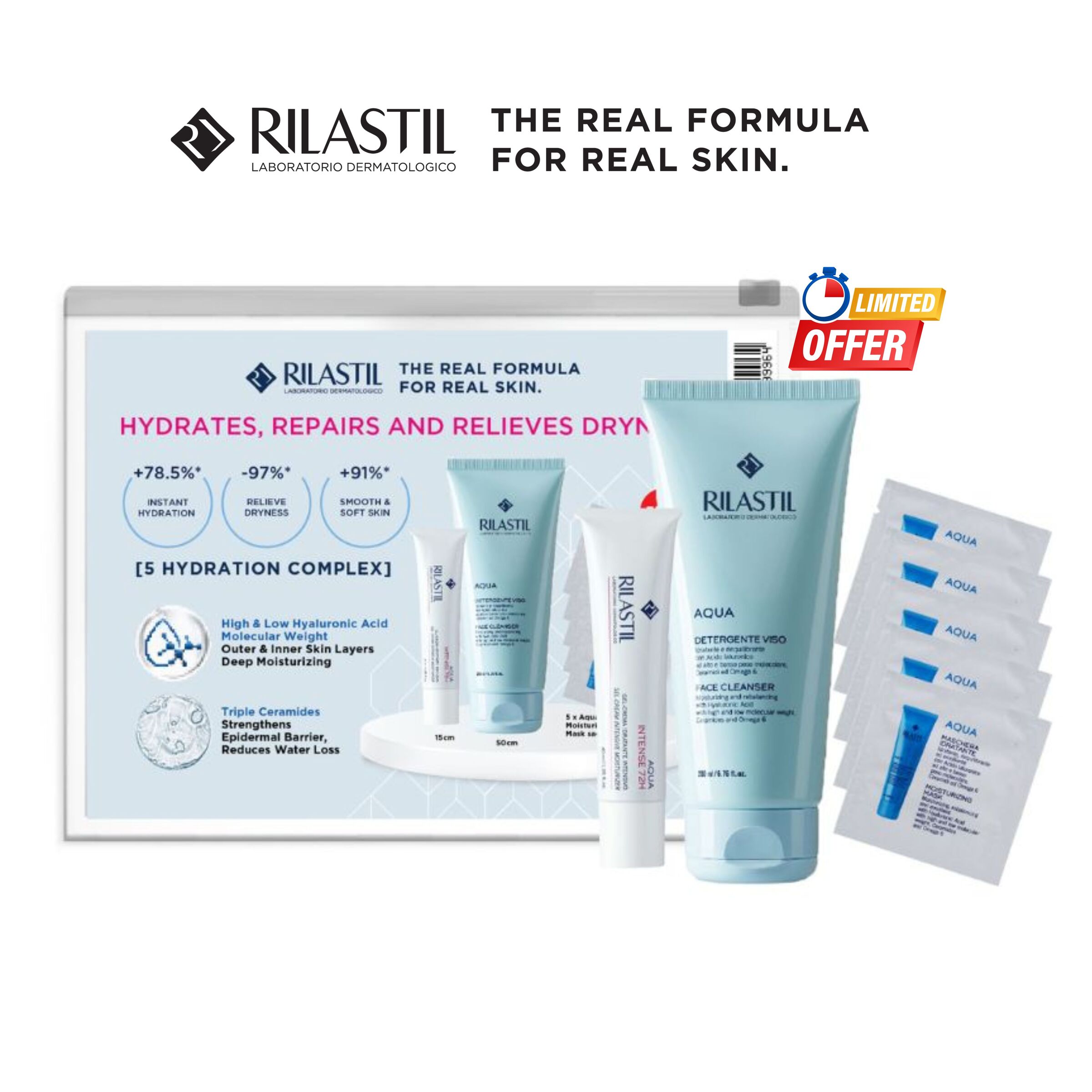 Rilastil Aqua Intense Travel Set (3)