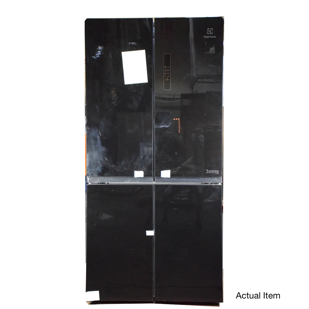 Electrolux 622l Black Quattro French Door Refrigerator Eqe6909a B Www Zoop Asia