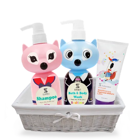 Sassi-Baby-Gift-Set-300ml-[Shampoo,-Bathe,-Lotion]