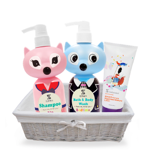 Sassi-Baby-Gift-Set-300ml-[Shampoo,-Bathe,-Lotion]