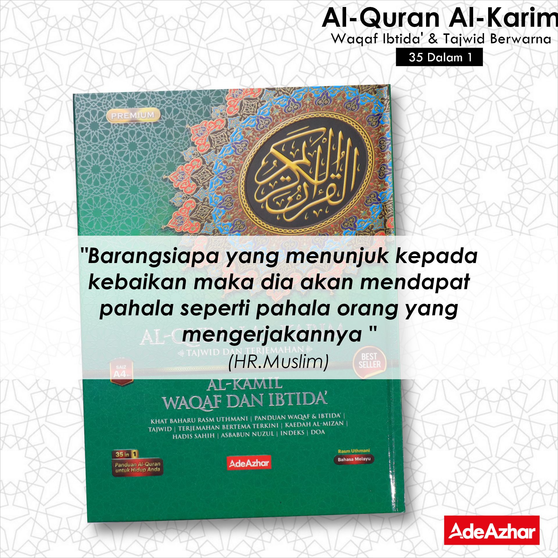 Wakaf Alquran Wakaf Al Quran Kasih Ikhlas