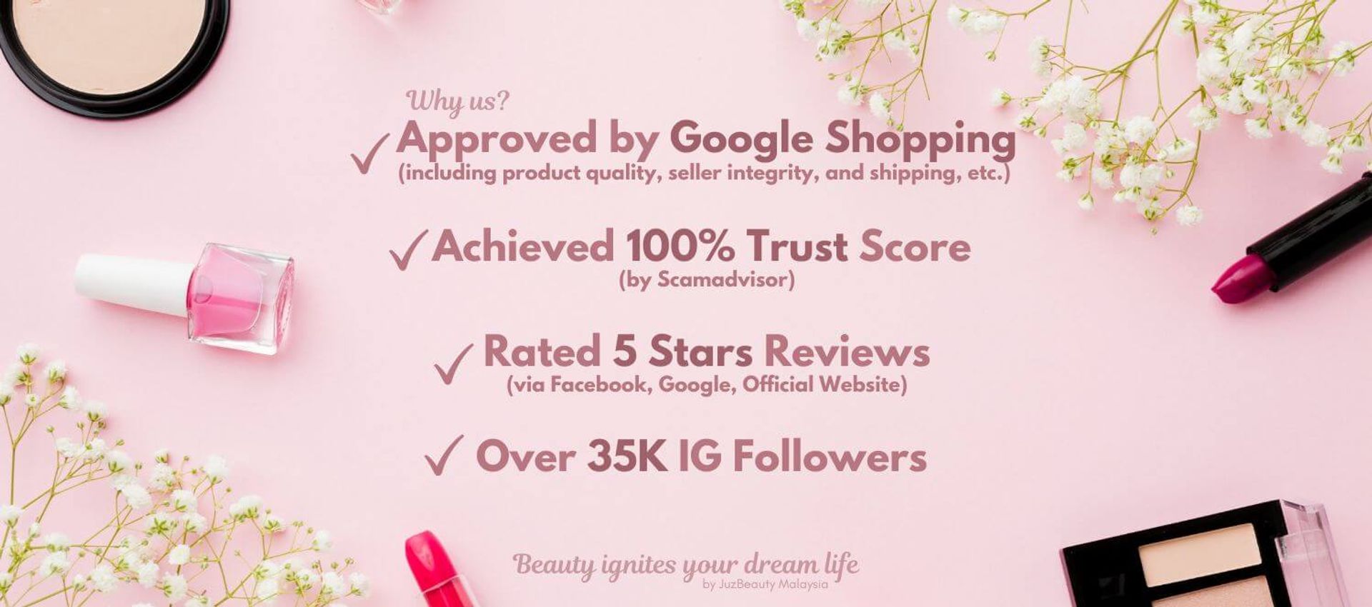 JuzBeauty Malaysia | 100% Authentic Online Beauty Shop | 