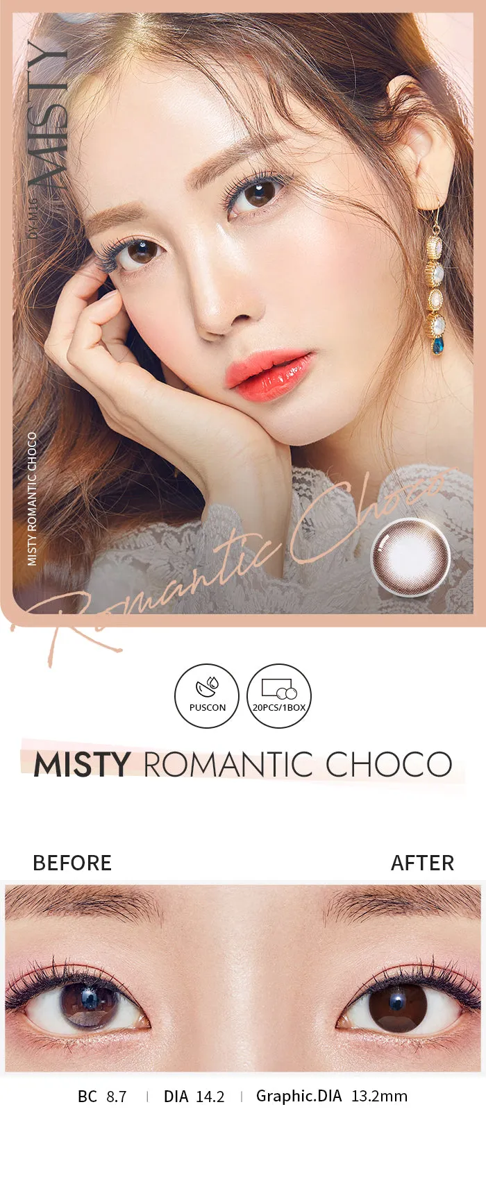 JuzBeauty-JuzBeautyMalaysia-JuzPretty-Authentic-Kbeauty-Malaysia-Skin-Care-Cosmetics-Jbeauty-Health-Care-korean-streetwear-OLENS Misty Romantic 1Day Contact Lens 日抛隐形眼镜 美瞳6