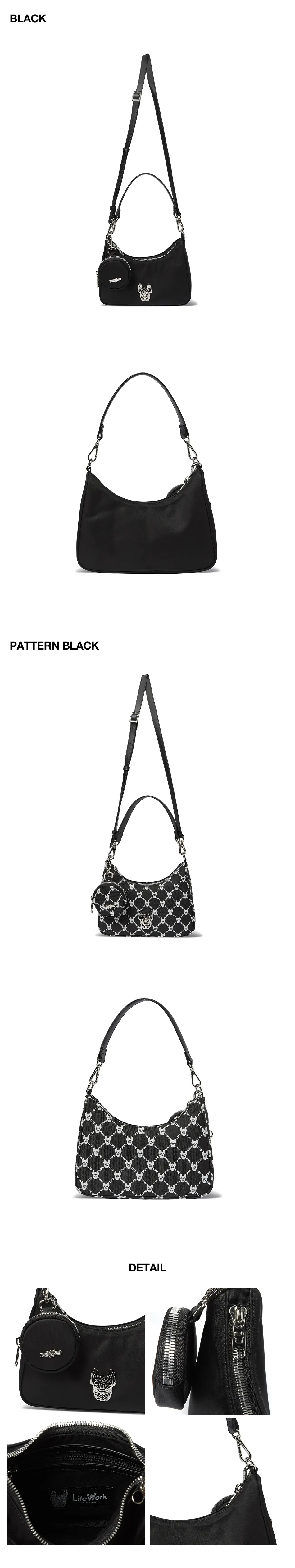 JuzBeauty-JuzBeautyMalaysia-JuzPretty-Authentic-Kbeauty-Malaysia-Skin-Care-Cosmetics-Jbeauty-Health-Care-korean-streetwear-LIFEWORK LW245BG750 Jacquard Radogram Hobo Bag 腋下包6