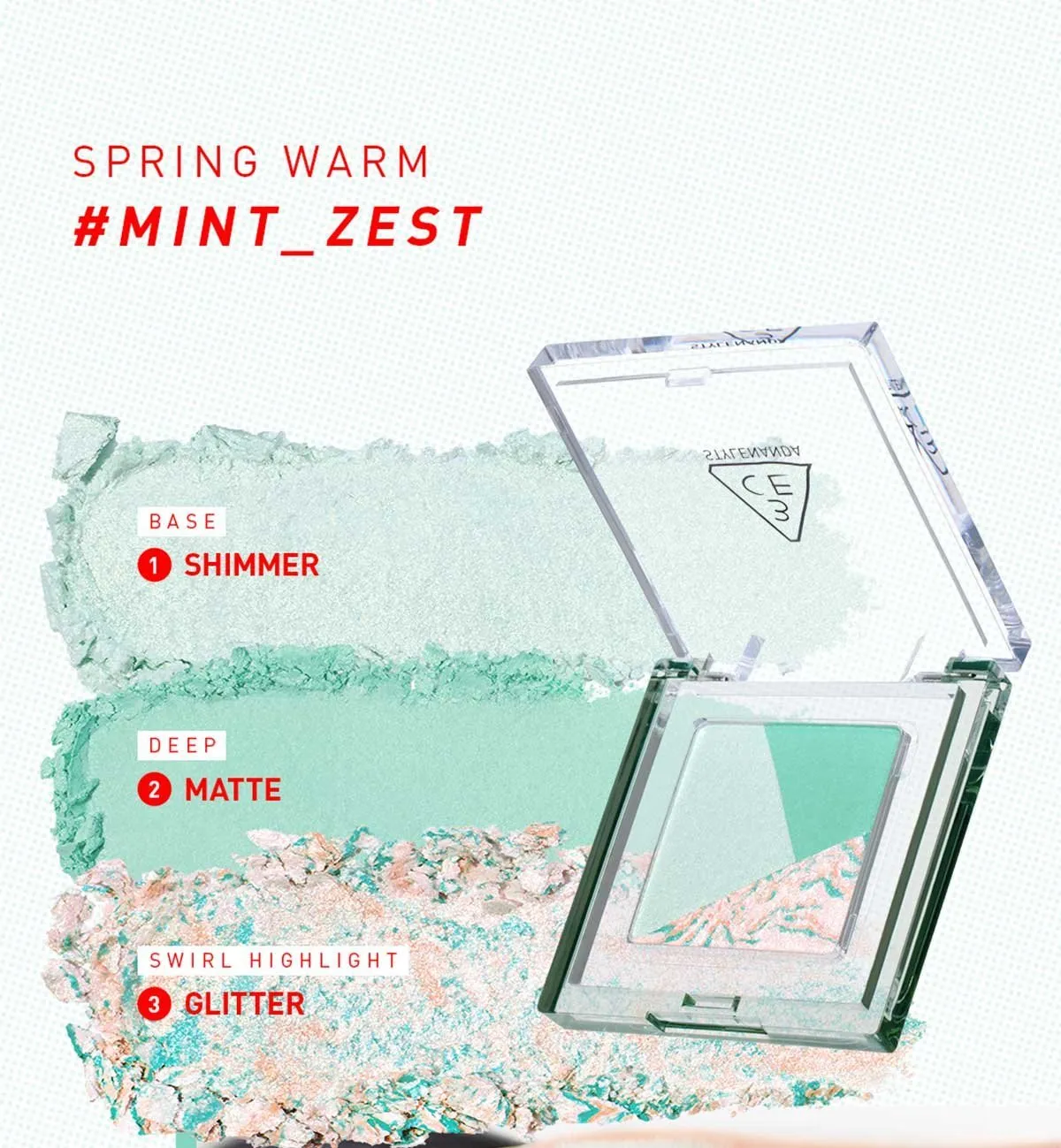 JuzBeauty-JuzBeautyMalaysia-JuzPretty-Authentic-Kbeauty-Malaysia-Skin-Care-Cosmetics-Jbeauty-Health-Care-korean-streetwear-3CE Color Grid Eyeshadow 方格眼影盘 13