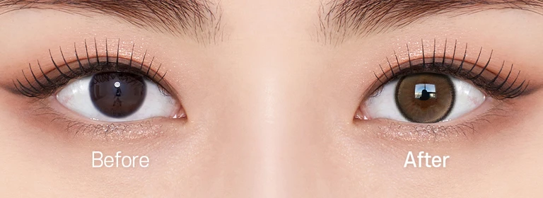 JuzBeauty-JuzBeautyMalaysia-JuzPretty-Authentic-Kbeauty-Malaysia-Skin-Care-Cosmetics-Jbeauty-Health-Care-korean-streetwear-OLENS Secret Tint Contact Lens 月抛隐形眼镜美瞳27