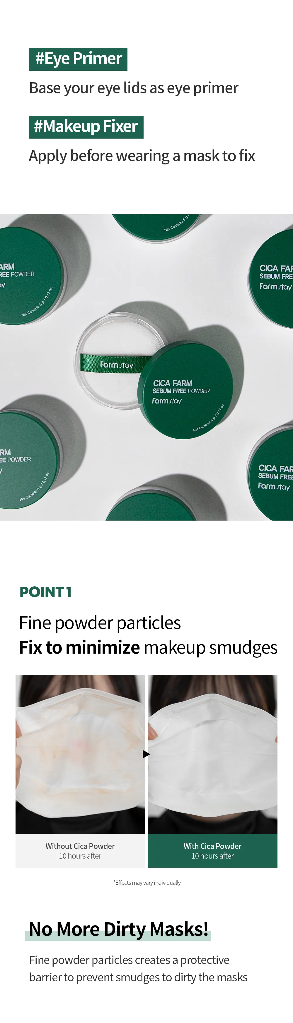 JuzBeauty_JuzBeautyMalaysia_JuzPretty_Authentic_Kbeauty_Malaysia_Skin_Care_Cosmetics_K-beauty_Health_Care_korean_streetwear_Farmstay Cica Palm Sebum-Free Powder 积雪草控油定妆蜜粉1