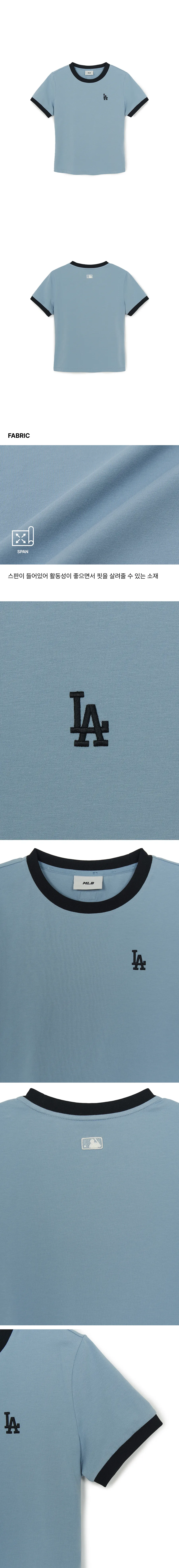 JuzBeauty_JuzBeautyMalaysia_JuzPretty_Authentic_Kbeauty_Malaysia_Skin_Care_Cosmetics_K-Beauty_Health_Care_korean_streetwear_US_Luxury_MLB Women's Basic Small Logo Ringer T-Shirt Tee 3FTSB0263 女款上衣2